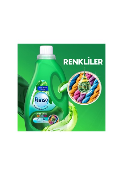 Sıvı Çamaşır Deterjanı Komple Bakım Serisi Aloe Vera Renkliler İçin 2.5 L X3 Diğer