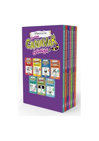 Sevimli Canavar Günlüğü 7 Kitap Takım Kutulu / Dr. Raun Melmed