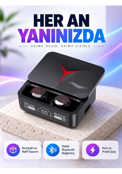 Ipx6 Hafif Taşınabilir Tasarım Bluetooth Kulaklık