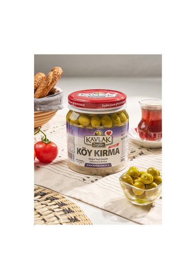 Kavlak 500 Gr Gemlik Taze Köy Kırma Yeşil Zeytin