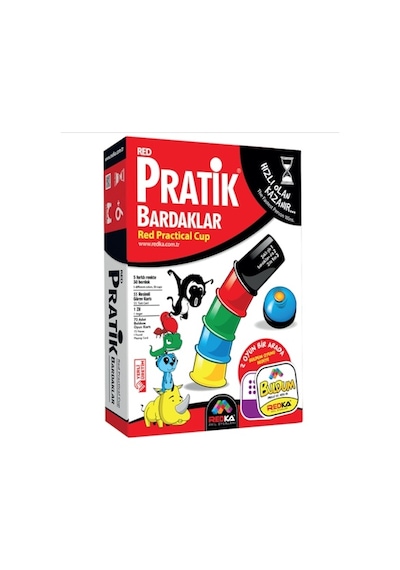 Redka Pratik Bardaklar Zeka Mantık ve Strateji (akıl Oyunları)