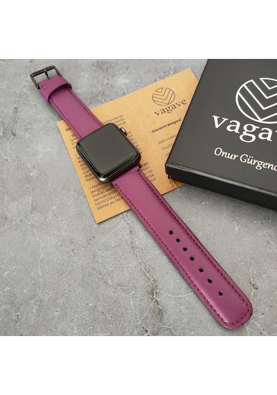 Vagave Apple Uyumlu  Watch Deri Kordon 38 40 41 42 44 45 MM (498114259)