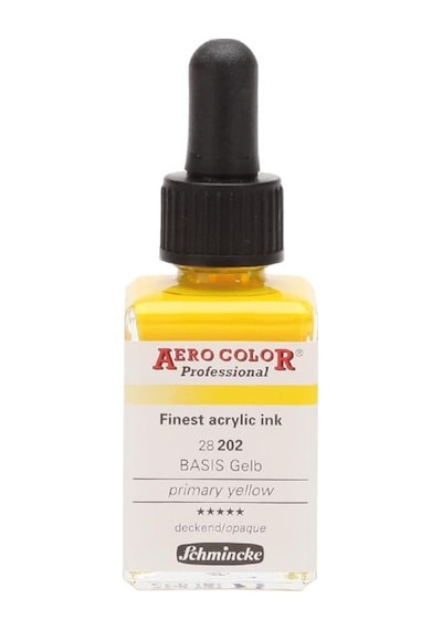Schmincke Aero Color Primary Yellow Mürekkep 28ml