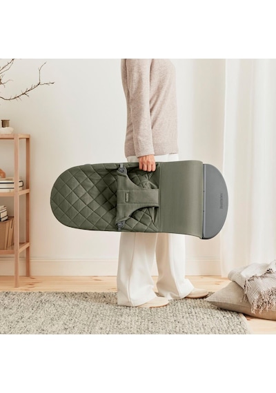 Babybjörn 2'li Set Bliss Ana Kucağı & Kanguru Mini Woven Dark Green