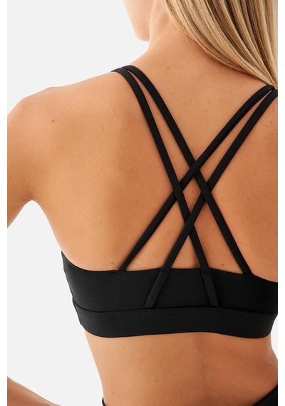 Markahit Superstacy Stella Orta Destekli Spor Bra Ss3406 Siyah