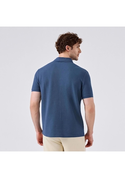Ellesse 6sm5010-ebl Polo Yaka Erkek T-shirt - Mavi Mavi