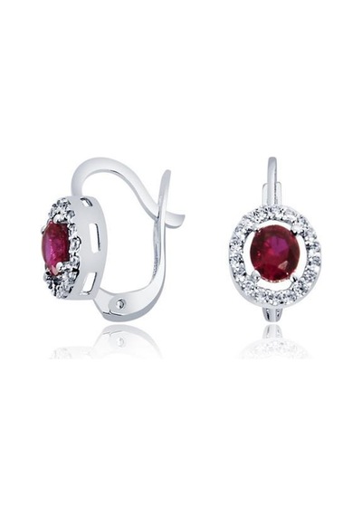 Gülaylar - Altın 14 Ayar Renkli Fantazi Küpe N11.12243