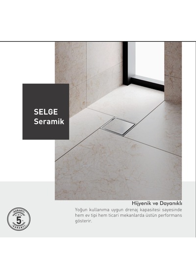 Kabinet Selge Yalıtım Etekli Seramik Uyumlu 10x10 Süzgeç 1 Adet