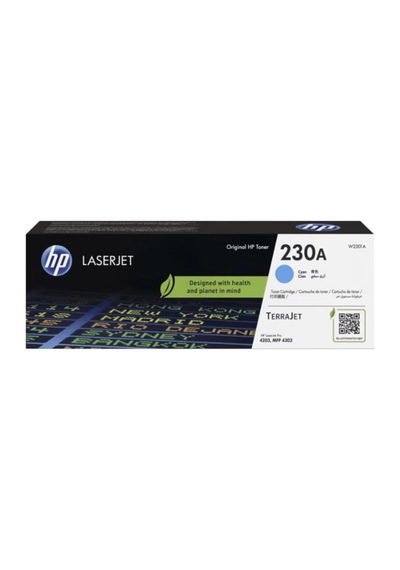 Hp 230a Cyan Mavi 1.800 Sayfa Toner W2301a Kdo