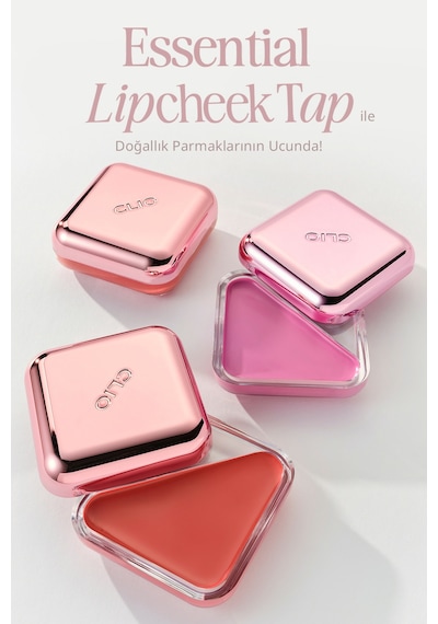 Dudak Ve Yanak Renklendirici Parlak Balm Clıo Essential Lipcheek Tap 08 Bubbly Plum