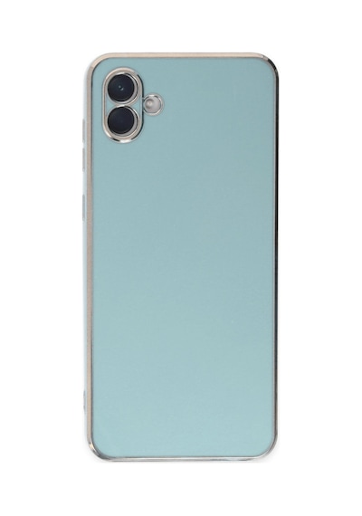 Samsung Galaxy  Uyumlu,  A04 Kılıf Volet Silikon - Açık Yeşil