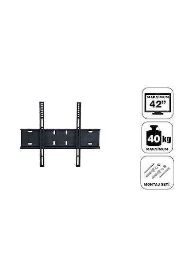 Achill 42'' 55'' Ekran Sabit Tv Askı Aparatı Su Terazili