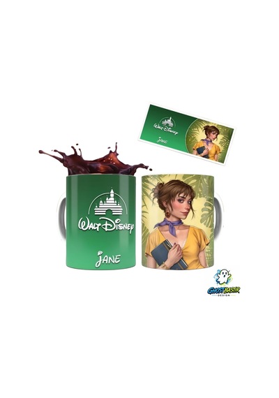 Jane Kupa Bardak Tek Adet K0266 Çok Renkli