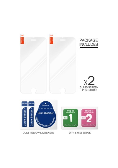 Vrs Apple Uyumlu iPhone 6 Plus/6S Plus Glassic 2 Adet Ekran Koruyucu