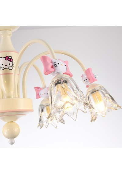 Hello Kitty Figürlü 6'lı Çocuk Odası Avize Diğer