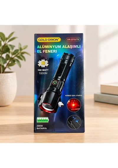 Usb El Feneri 100 W Çok Renkli