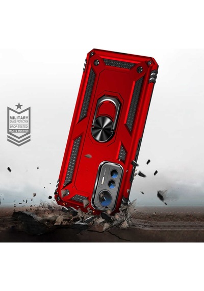 Xiaomi Mi 12 Lite Kilif Zore Vega Yüzüklü Standli Zirh Kilif 559731790