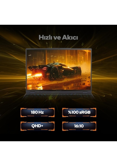 Game Garaj Slayer R9T-5050 C5 R9-7845HX 16 GB 1 TB RTX5050 16" Free Dos Dizüstü Oyuncu Bilgisayarı
