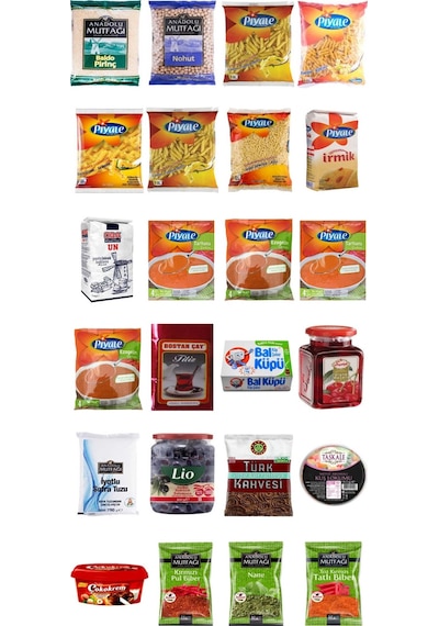 Blueden Gıda Paketi 24 Parça 7 Nolu Paket