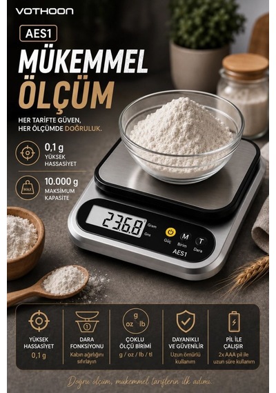Dijital Mutfak Ve Kahve Tartısı Hassas Gram Terazisi Paslanmaz Çelik Lcd Ekran Çoklu Ölçüm G/oz 10 Kg Kapasite Diğer 76701587