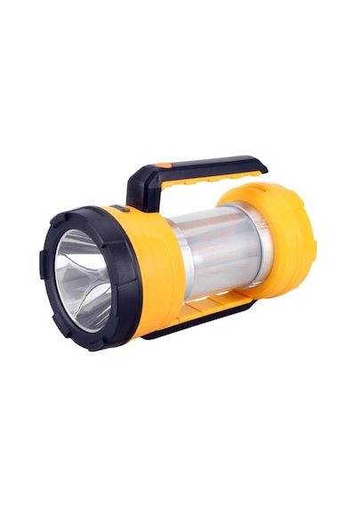 Panther Pt-6211 Usb Şarjlı Solar El Feneri Siyah