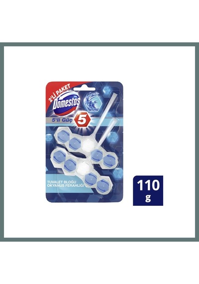 Bezos Wc Blok 5 Li Güç 100 Gr Okyanus Ferahlığı Ventra