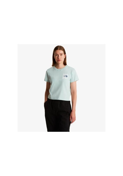 The North Face W Sun Regular Kadın T-shirt Nf0a8gqsg701 Mavi