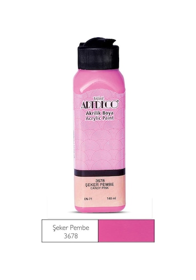 Artdeco Akrilik Boya 140Ml Seker Pembe 3678