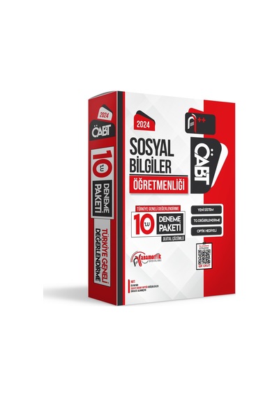 2024 Öabt Sosyal Bilgiler Öğretmenliği 10lu D Çöz Paket Deneme Tg