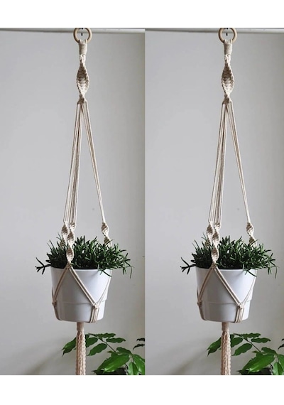 Taha Hamak Simple Makrome 2’li Set