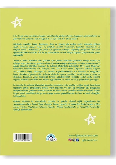 Çocuklar İçin Adanmışlık Ve Kabul Terapisi Çalışma Kitabı Harekete Geç