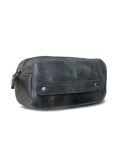 Mft Leather Design Hakiki Deri Erkek Çanta El Portföyü Raven 2501 Lacivert
