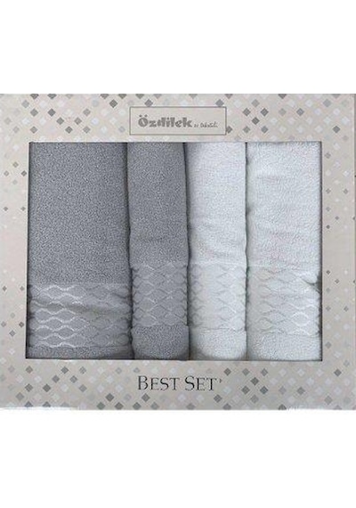 Özdilek Elissa Best Set Gri/Beyaz Gri Beyaz