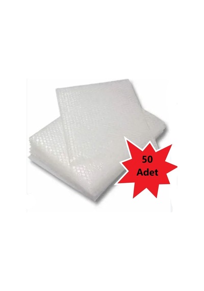 Balonlu Patpat Tabaka, 30cm X30 Cm Ebatlarında Kesili Baloncuklu Koruyucu Tabaka 50 Adet
