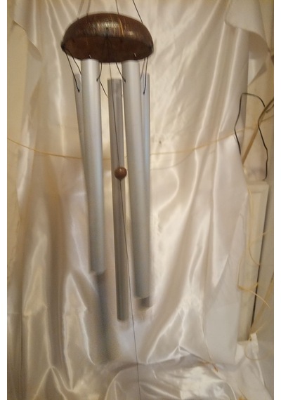 Deprem Zili Çanı Rüzgar Çanı Zili Feng Shui Ejderha Yılı Koruyucu Yin Yang 5 Metal Boru Büyük Boy 01