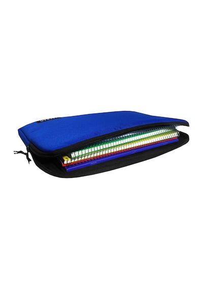 Jacbag Saks Mavi A4 Evrak Notebook Ve Tablet Taşıma Çantası/kılıfı Çok Renkli