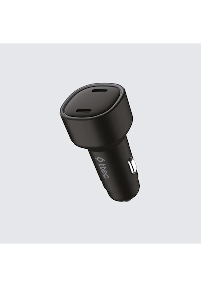 Ttec Süper Hızlı 60w 2x Pd Type-c Araç Şarj Cihazı, 12/24v Çakmaklık Girişli Akım Ve Isı Korumalı