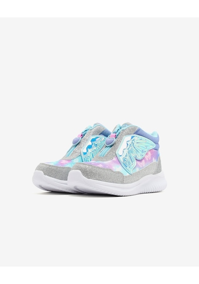 Skechers Jumpsters Küçük Kız Çocuk Gri Işıklı Bot 303469n Sllv Gri