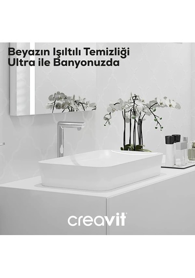 Ultra Dikdörtgen Çanak Tipi Lavabo 60 Cm