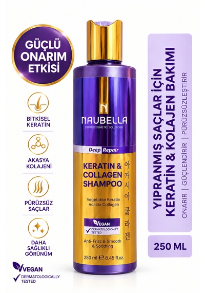 Kolajen & Keratin Şampuan 250 Ml Tüm Saçlar