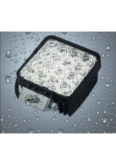 4 Adet 16 Led Off Road Kare Çalışma Lambası Sis Lambası 48 Watt
