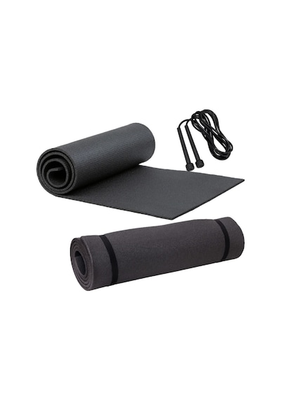 Pilates Minderi Ve Yoga Egzersiz Matı 6,5mm + Atlama İpi Karışık