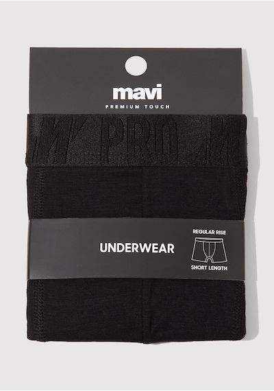 Mavi - Siyah Basic Boxer 0912179-900 Siyah