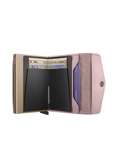 Secrid Envelope Wallet Original Kartlık Cüzdan, Pembe Çok Renkli