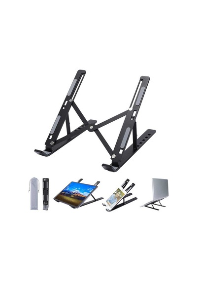 Zore F1 Ayarlanabilir Tablet Laptop Standı Gümüş