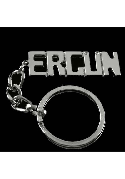 Ergün - 298 - - Nazblsmm - İsimli Anahtarlık Çok Renkli