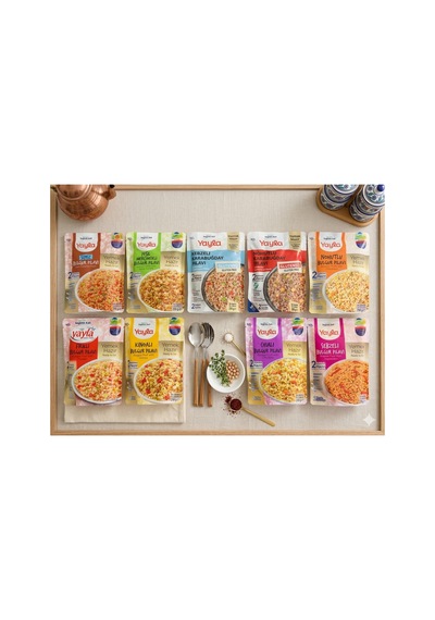 Hazır Yemek Seti 10 Adet - Tüm Bulgur Pilavı Çeşitleri Bir Arada - 868228250