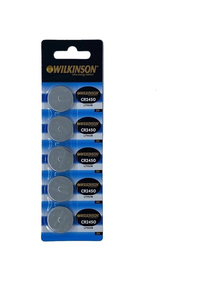 Wılkınson 2450 3v Lityum Düğme Pil 5'li Paket Evimdeyokyok