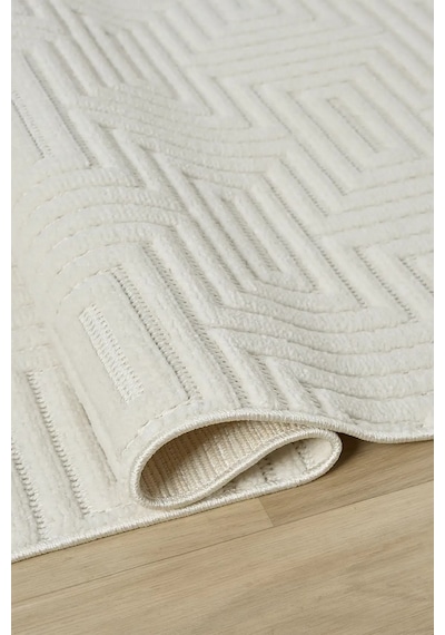 Seyran Halı Ruby 1550 Krem Polyester Yolluk