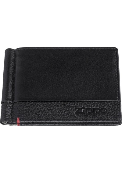 Zippo Nappa Money Clip Wallet Balck
